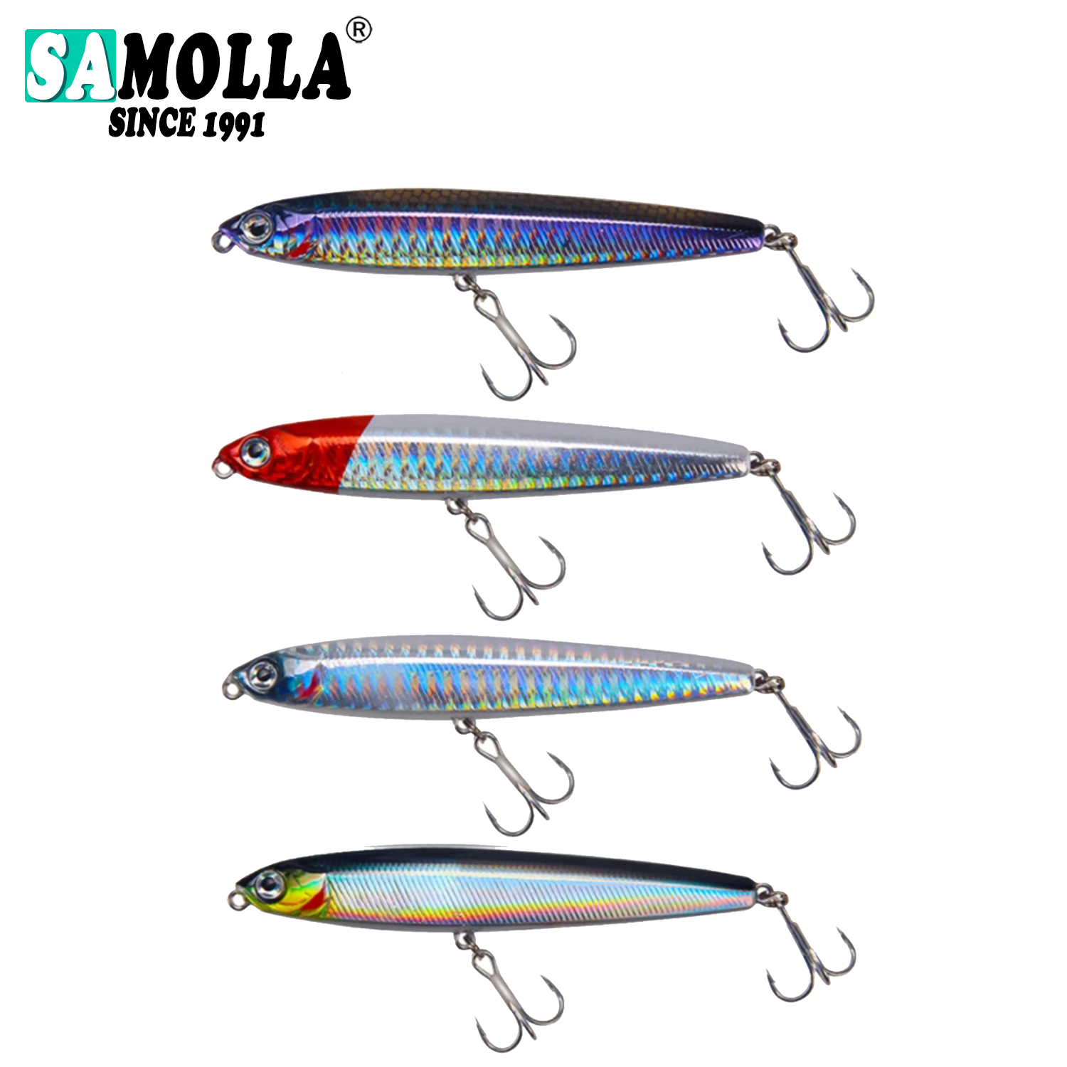 Fishing Lure Spoon - Fishing Lure 4pcs/set Pencil Sinking 10cm