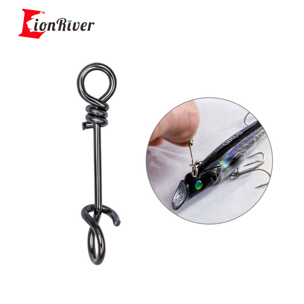 Fishing Lure Accessories - LIONRIVER 100pcs Stainless Steel Fishing Spring