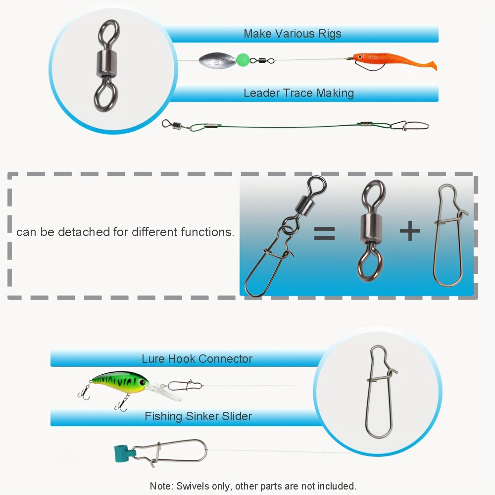 95/210 PCS Set Fishing Connect - Fishing Lure Accessories review and price