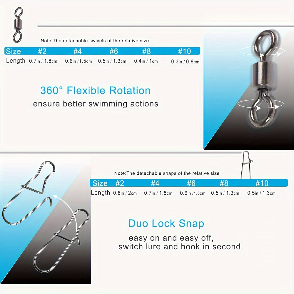 95/210 PCS Set Fishing Connect - Fishing Lure Accessories review and price