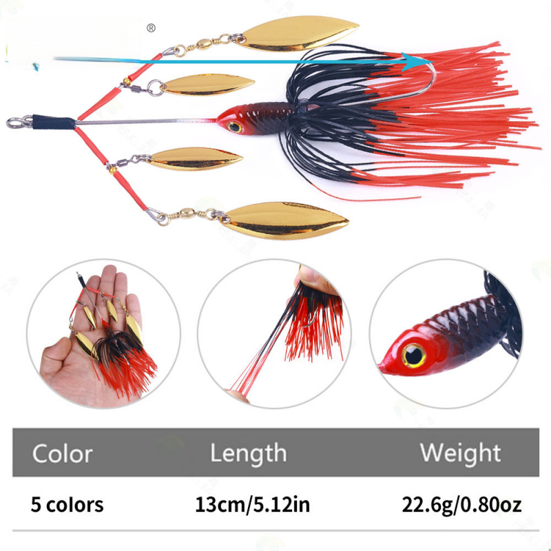 13CM22gLure bait with composit - Fishing Lure Blade Bait review and price