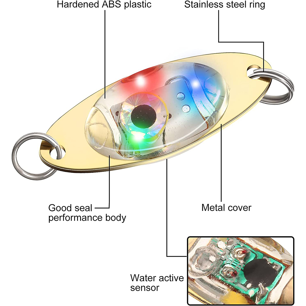 PRO BEROS LED Fishing Deep Dro - Fishing Lure Spoon review and price
