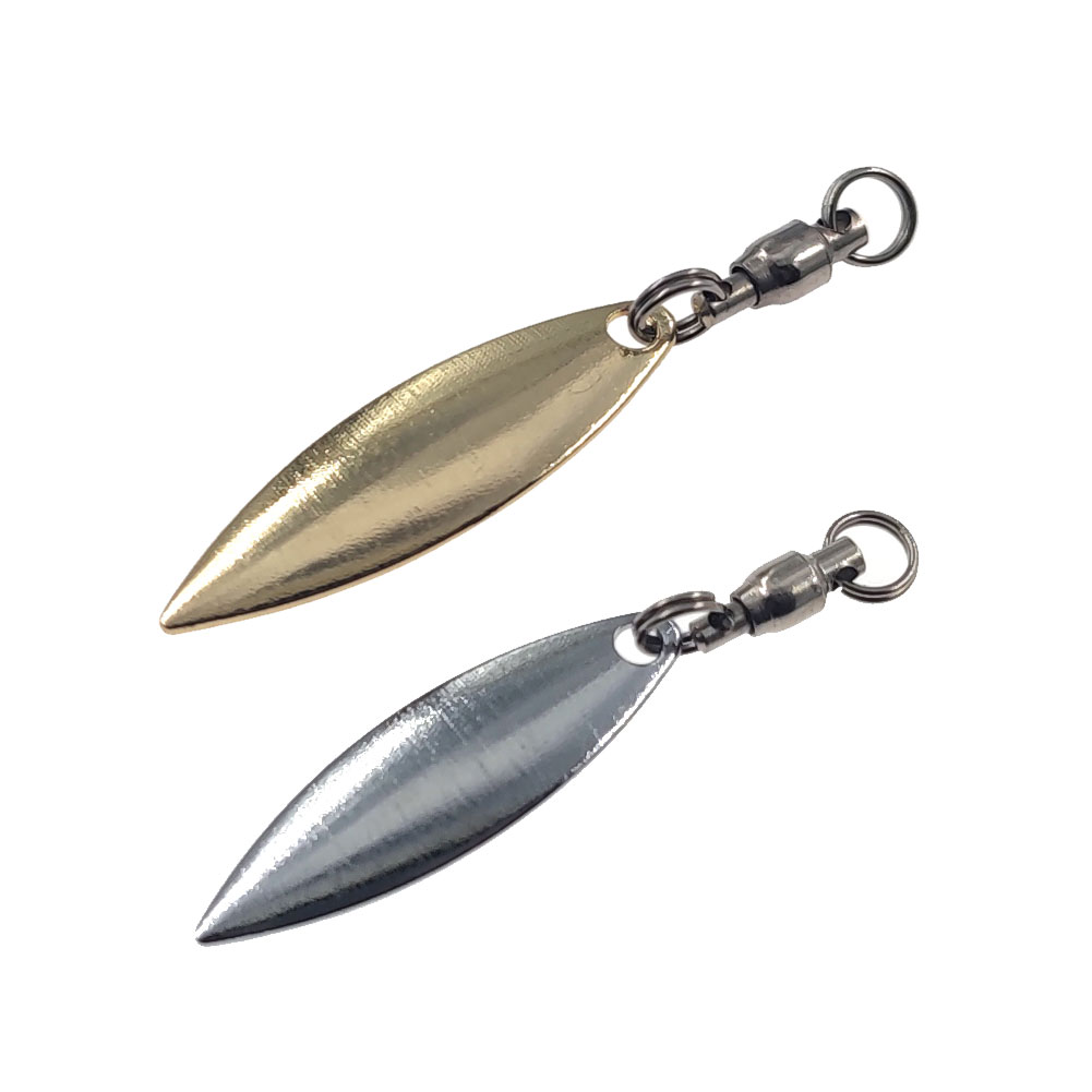 10pcs Willowleaf Blades Spinne - Fishing Lure Blade Bait review and price
