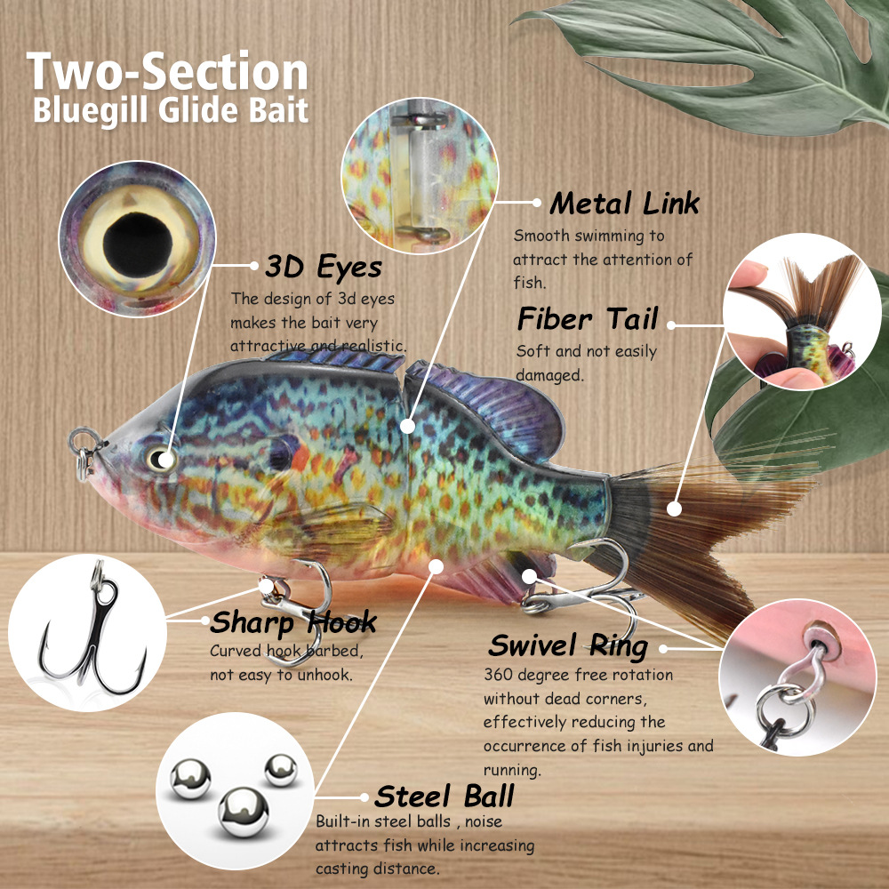 13Cm/33G Bionic Two-Section Ha - Fishing Lure Popper review and price