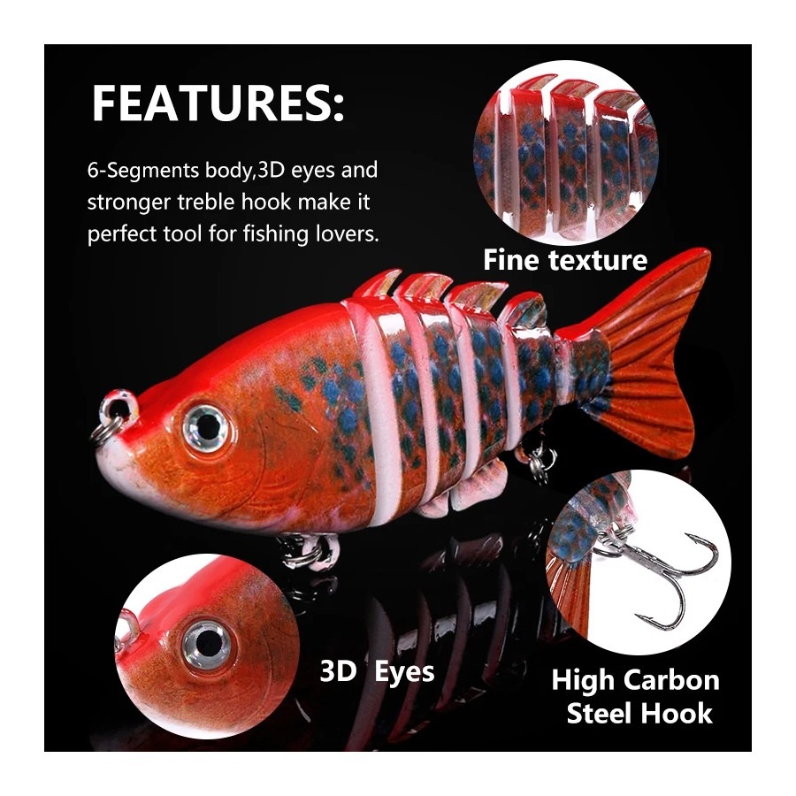 1PCS 8cm 13g Lifelike Fishing  - Fishing Lure Popper review and price