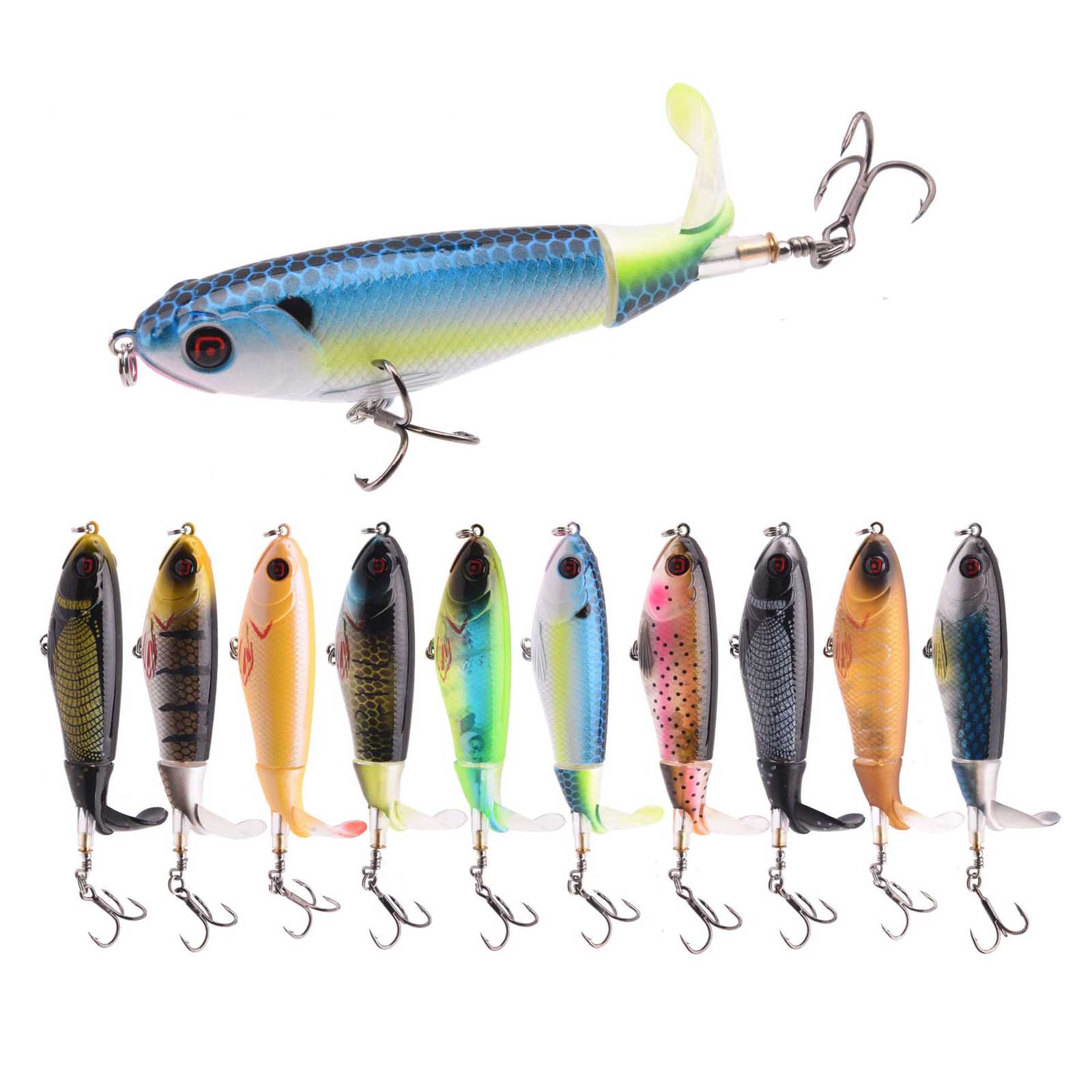 10.5cm/17g Propeller Tractor T - Fishing Lure Popper review and price