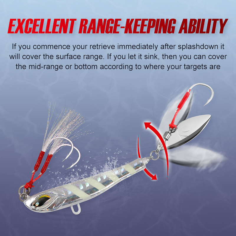 Noeby Blade Jig Lure 21g 28g 4 - Fishing Lure Blade Bait review and price