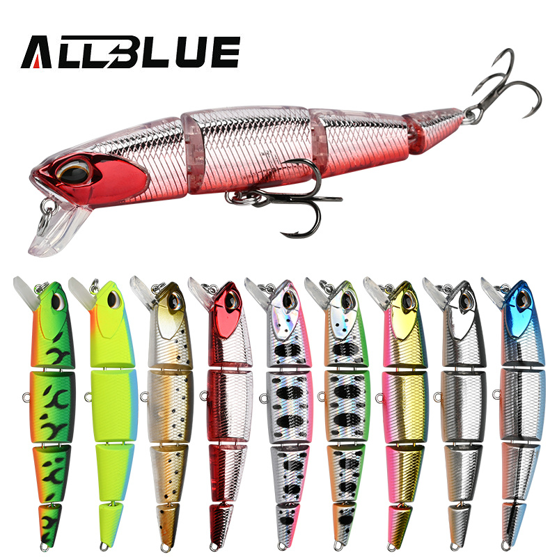 ALLBLUE Professional Jointed S - Fishing Lure Popper review and price